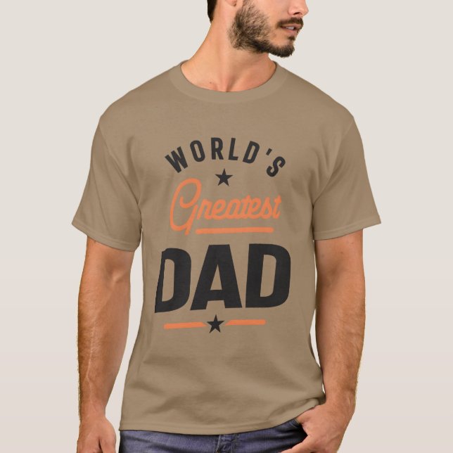 Camiseta Grande Pai Pai e Vovô do Mundo (Frente)
