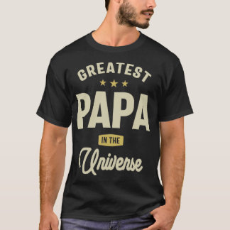 Camiseta Grande Papa no Vovô do Pai Universo