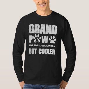 Camiseta Grande Paw Como Vovô Regular Mas Sarcasmo Mais Fri
