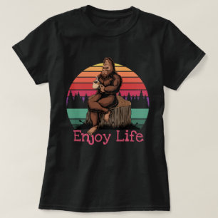 Camiseta Grande Pé Aproveite a Vida