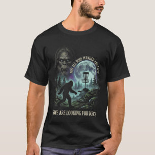 Camiseta Grande Pé de Golfe Divertido Jogador de Golfe de D