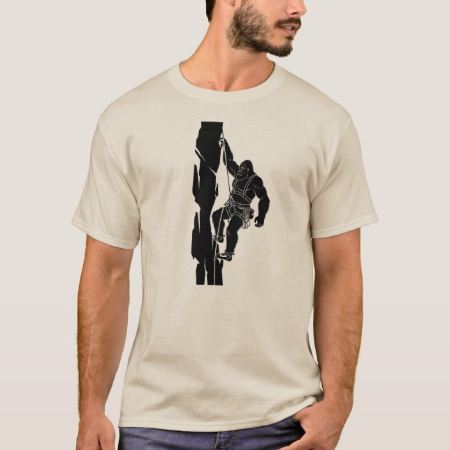 Camiseta Grande Pé escalador (Frente)