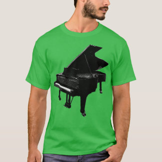 Camiseta Grande Piano do Estilo Noir