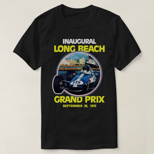 Camiseta Grande Prêmio de Praia de 1975 (Frente do Design)