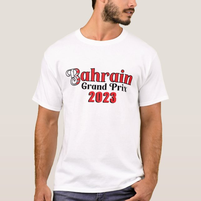 Camiseta Grande Prêmio do Bahrein - T-Shirt (Frente)