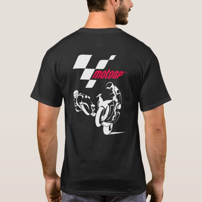 Camiseta Grande Prêmio Gp Super Bikes Moto-cycle Racing (Verso)