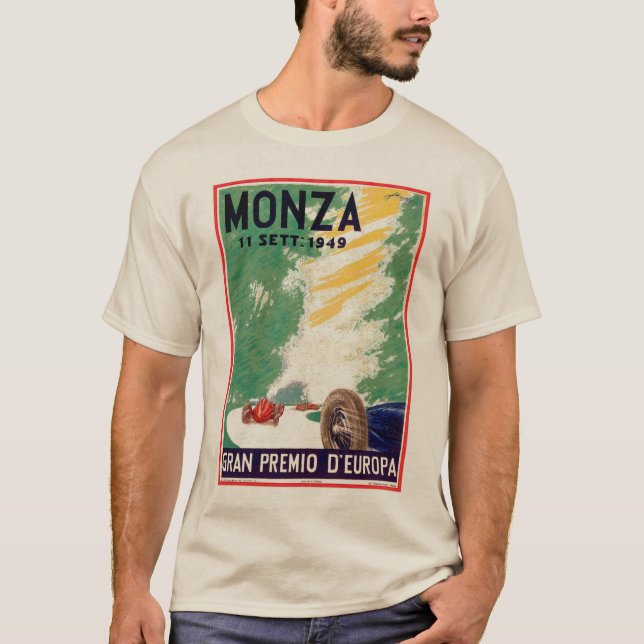 Camiseta Grande Prêmio Monza de 49 (Frente)