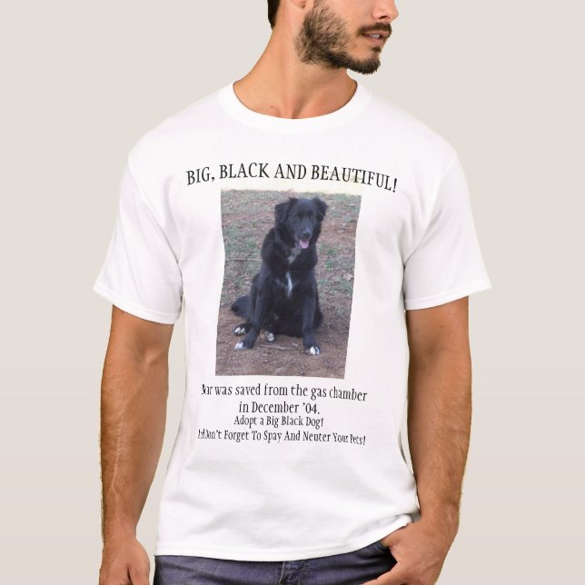 CAMISETA GRANDE, PRETO E BONITO (Frente)