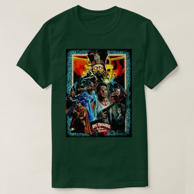 Camiseta Grande problema em Little China 4 (Frente do Design)