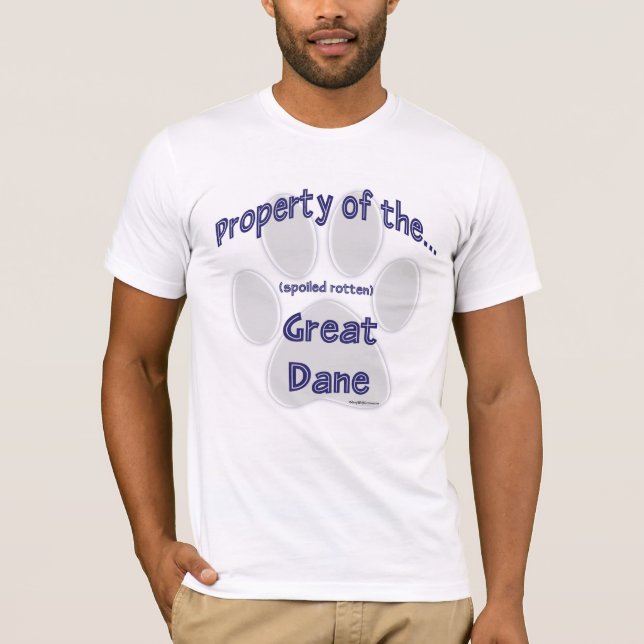 Camiseta Grande Propriedade Dane (Frente)