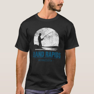 Camiseta Grande Rapids Pesca Minnesota Afastada