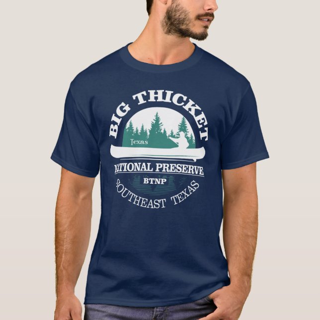 Camiseta Grande Reserva Nacional do Thicket (Frente)