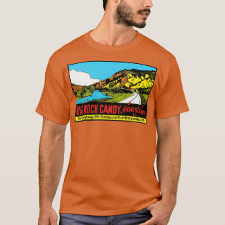 Camiseta Grande Rock Candy Mountain Viagens vintage Decal d