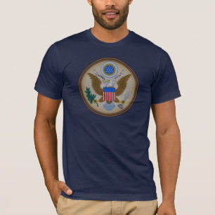 Camiseta Grande selo dos Estados Unidos (anverso)