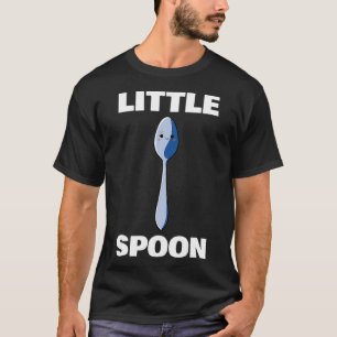 Camiseta Grande Spoon Pequena Colher Casando Família Ann