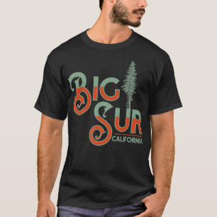 Camiseta Grande Sur Redwoods Norte California Vintage T