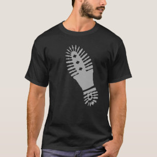Camiseta Grande) t-shirt cinzento de Bootprint (