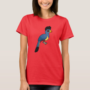Camiseta Grande Turaco azul