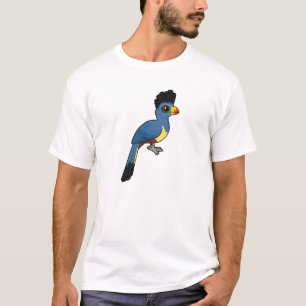 Camiseta Grande Turaco azul