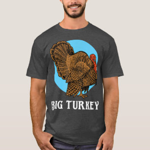 Camiseta Grande Turquia Ação de Graças Correspondente B1