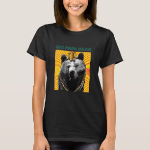 Camiseta Grande Urso Papá Grande - Grande Dia de os pais de