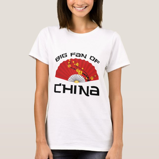 Camiseta Grande Ventilador Da China (Frente)