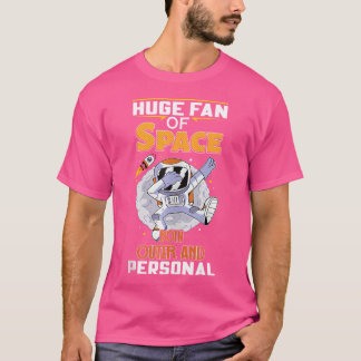Camiseta Grande Ventilador De Espaço Tanto Exterior Quanto 