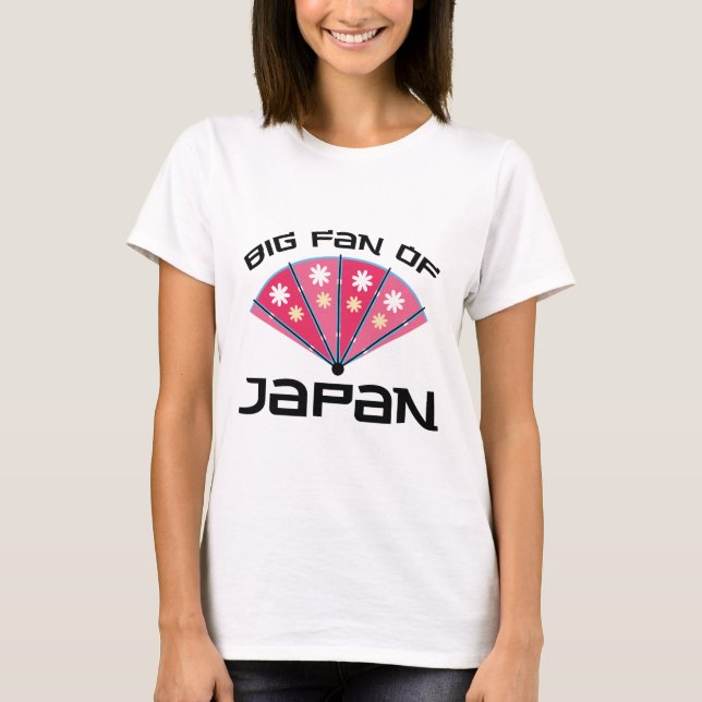 Camiseta Grande Ventilador Do Japão (Frente)
