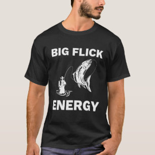 Camiseta Grande Voo de Energia Voando Roupas de Pesca Mulhe