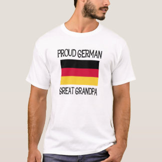 Camiseta Grande vovô alemão orgulhoso