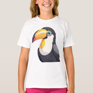 Camiseta Grandes Amantes de os animais de Pássaros Toucanos