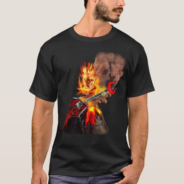 CAMISETA GRANDES BOLAS DE FOGO (Frente)