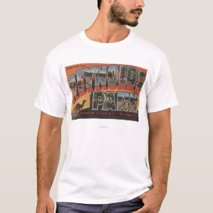 Camiseta Grandes cenas da letra - parque de Reynolds, NC