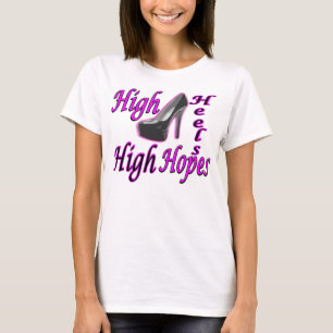 Camiseta Grandes esperanças dos saltos altos