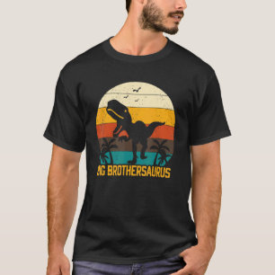 Camiseta Grandes Irmãosaurus Rex Dinossauro Grande Irmão Sa