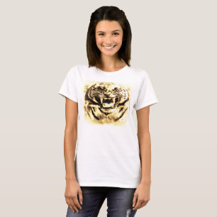 Camiseta Grandes modelos de gatos: Mad Tigers 01-01