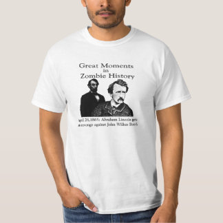 Camiseta Grandes momentos na história do zombi