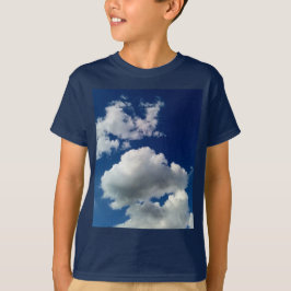Camiseta Grandes nuvens macios