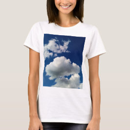 Camiseta Grandes nuvens macios