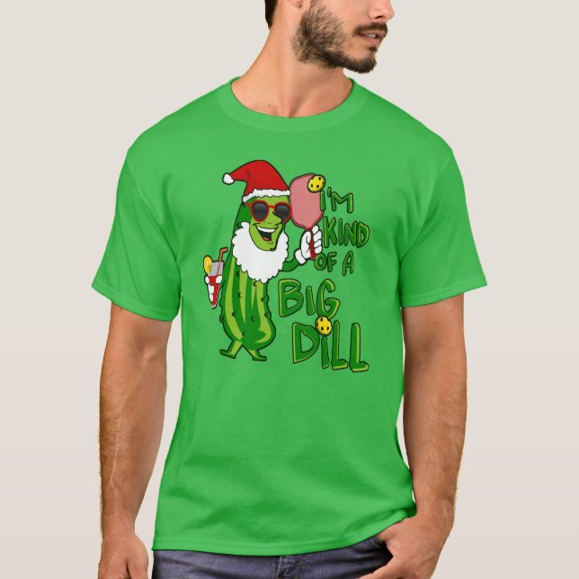 Camiseta Grandes Papais noeis De Pickleball (Frente)