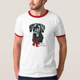 Camiseta Grandes presentes de Natal Pretos