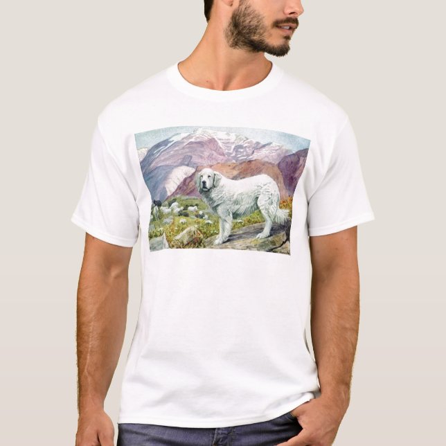 Camiseta Grandes Pyrenees (Frente)