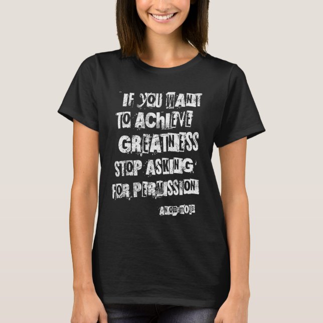 Camiseta Grandeza (Frente)