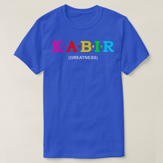 Camiseta Grandeza Kabir 2 (Frente do Design)