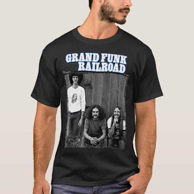 CAMISETA GRANDFUNK RAILROAD (Frente)