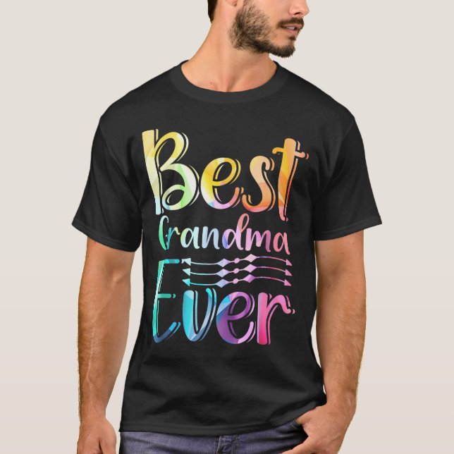 Camiseta Grandma Ever Gift Graphic Art Text Quote Design  (Frente)