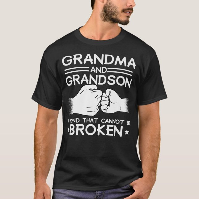 CAMISETA GRANDMA GRANDSON BONDRES NÃO PODE SER QUEBRADA (Frente)