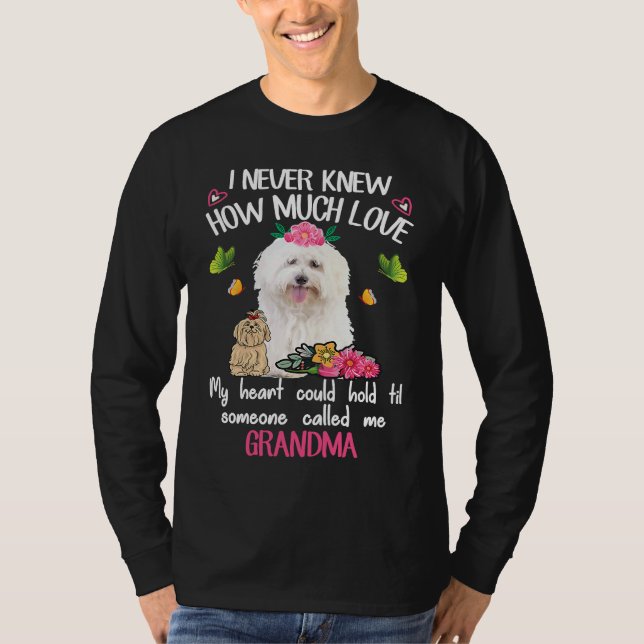 Camiseta Grandma I never knew How much Love Plus Size (Frente)