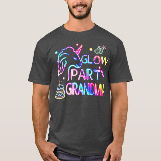 Camiseta Grandma Of The Birthday Unicorn Girl Thema amily B