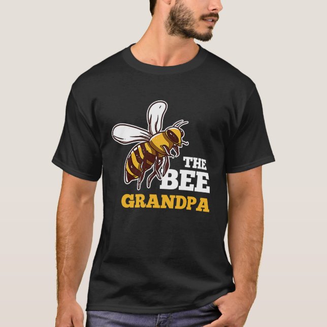 Camiseta Grandpa Bee Insect Animal Hornet Beekeeper Men (Frente)